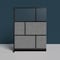 Luxor Workflow Modular Wall Room Divider System - Black Frame - 53" x 70" Add-On Wall with Whiteboard MW-5370-XWCGB - alternate 2